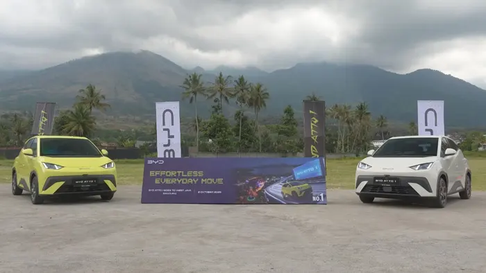 BYD ATTO 1, Buktikan Kelincahan dan Efisiensi di Berbagai Macam Lintasan di Jawa Barat